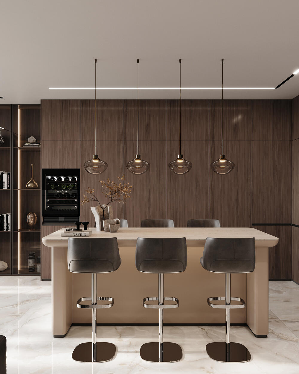 Дизайн-проект квартиры в ЖК «Bakunina 33 (Бакунина 33)» в Санкт-Петербурге в стиле современного минимализма