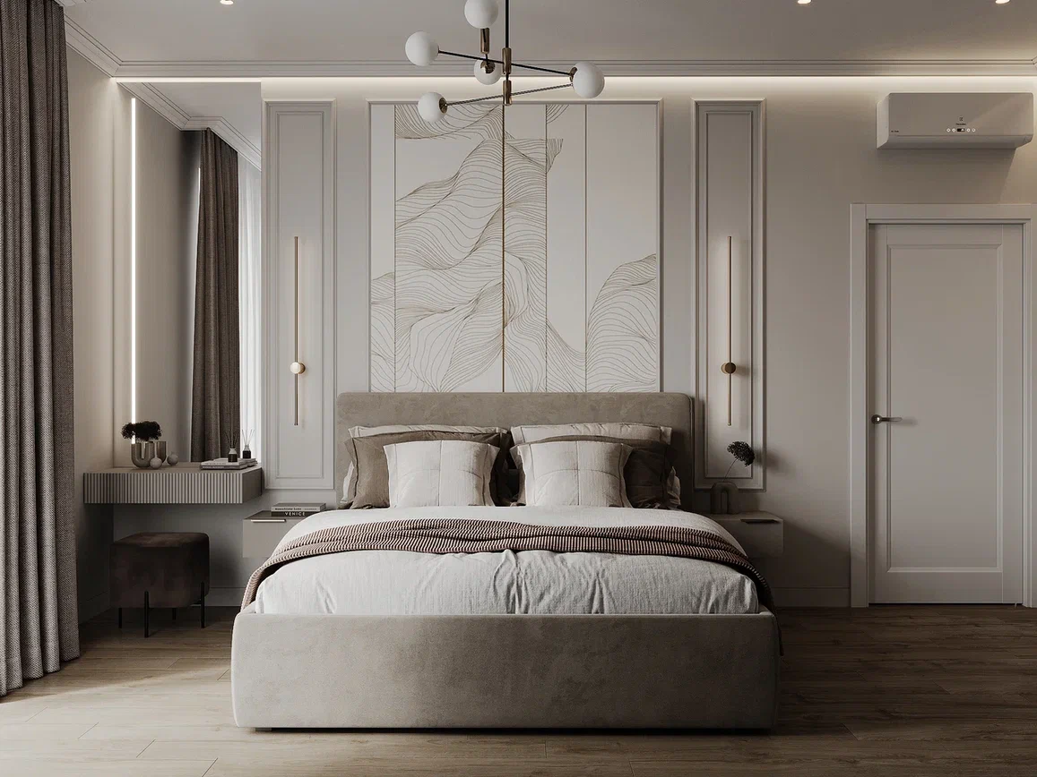 Дизайн интерьера мастер-спальни