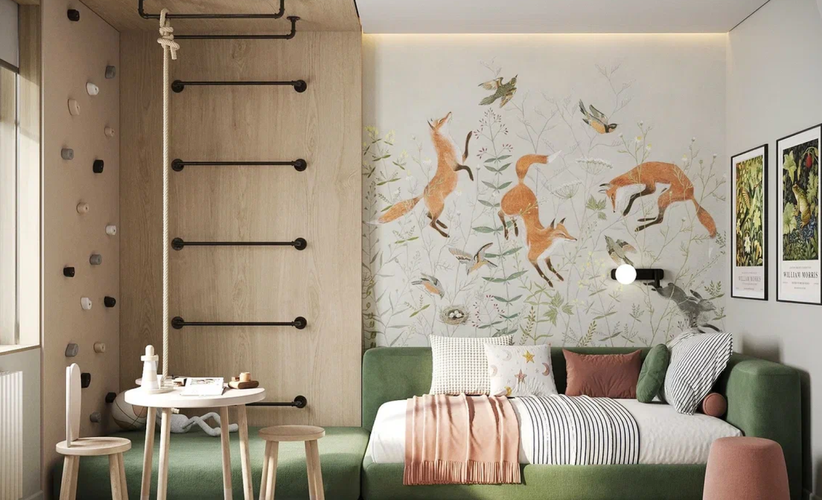 Дизайн детской комнаты: планировка, свет и хранение — пошаговый разбор