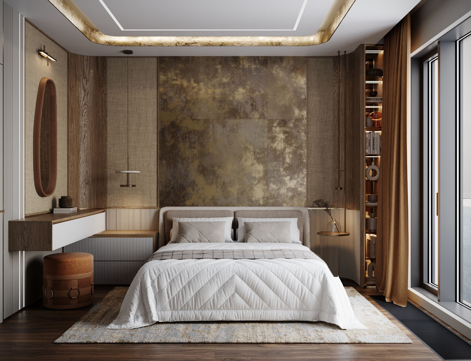 Дизайн-проект квартиры в ЖК «Foriver» в Москве в стиле современный минимализм — 74 м²