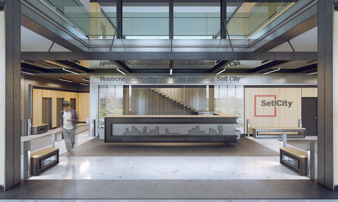 Дизайн интерьера офиса агентства недвижимости