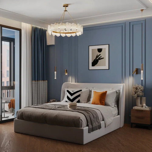 Спальня с гардеробной