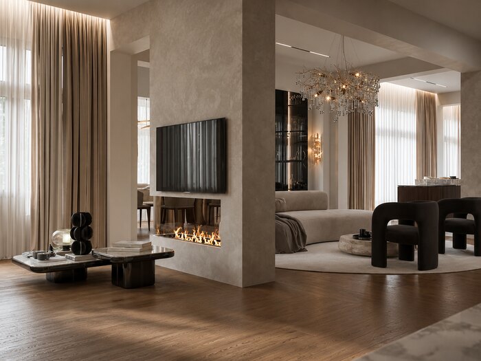 Загородный дом в стиле современная классика КП Honka Family Club - 231 м²