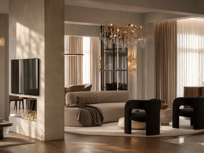 Загородный дом в стиле современная классика КП Honka Family Club - 231 м²
