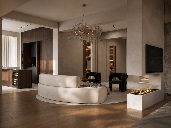 Загородный дом в стиле современная классика КП Honka Family Club - 231 м²