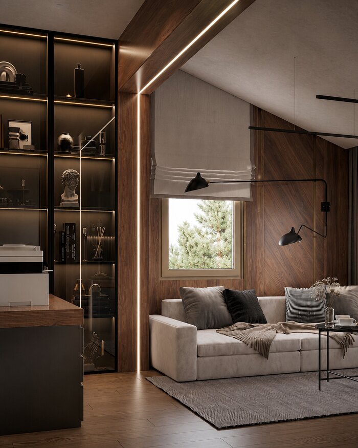 Загородный дом в стиле современная классика КП Honka Family Club - 231 м²