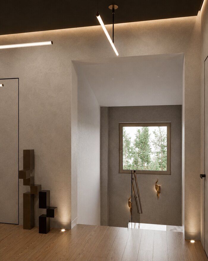 Загородный дом в стиле современная классика КП Honka Family Club - 231 м²