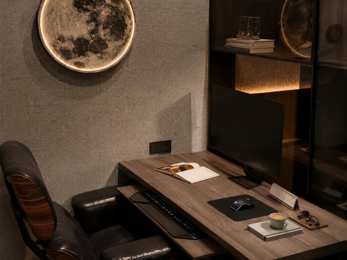 Современный минимализм с лофт элементами в ЖК Бакунина, 33 - 50 м²