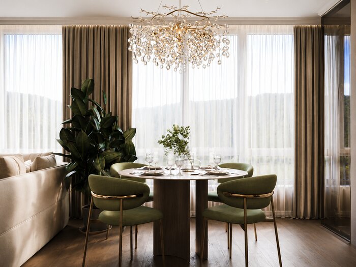 Современная классика в ЖК «Golden city» - 88 м²