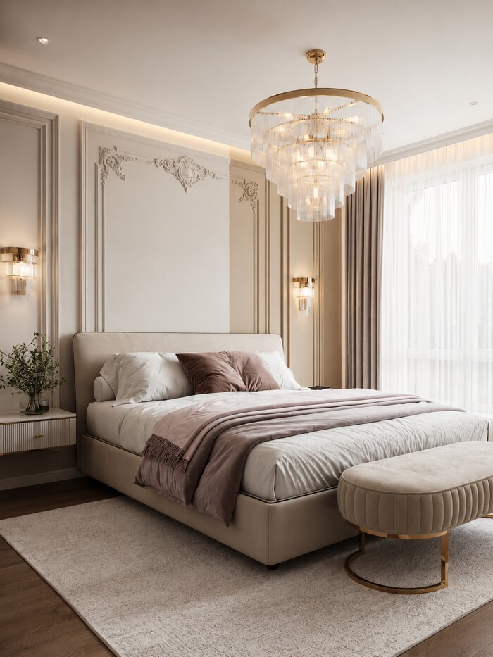 Современная классика в ЖК «Golden city» - 88 м²