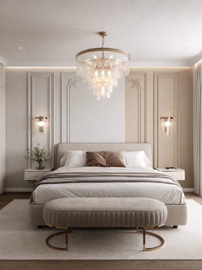 Современная классика в ЖК «Golden city» - 88 м²