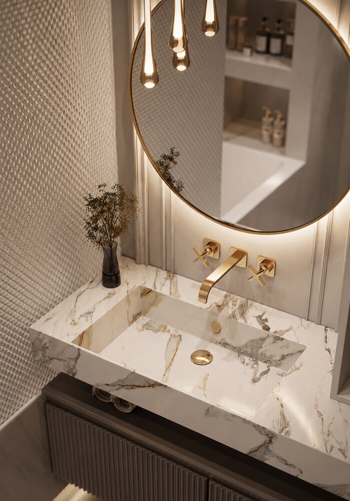 Современная классика в ЖК «Golden city» - 88 м²