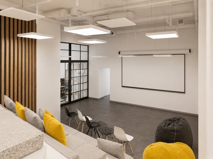 Дизайн офиса компании Яндекс Шеф - 650 м²