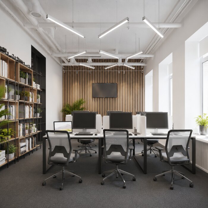 Дизайн офиса компании Яндекс Шеф - 650 м²