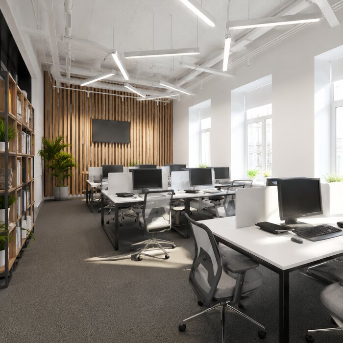 Дизайн офиса компании Яндекс Шеф - 650 м²