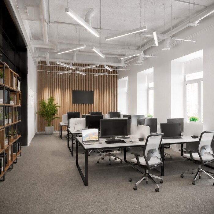 Дизайн офиса компании Яндекс Шеф - 650 м²