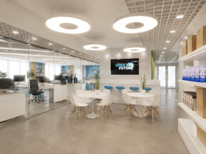 Дизайн офиса для компании Smurfit Kappa