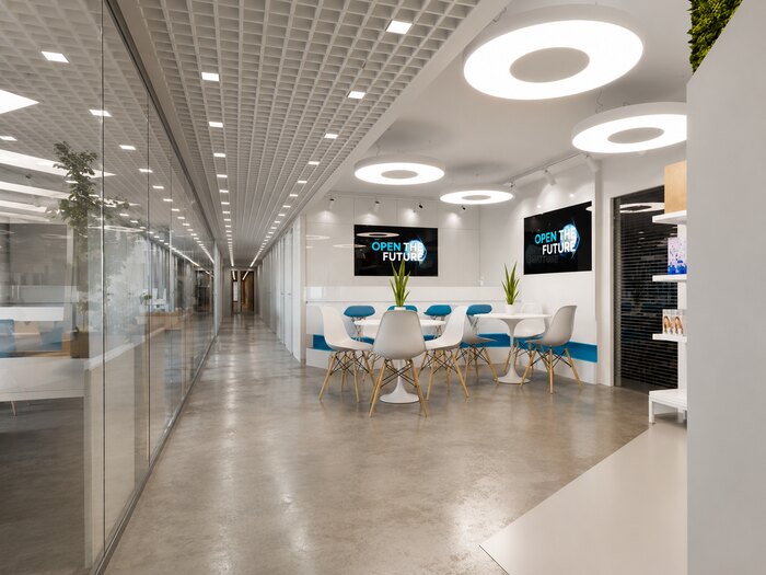 Дизайн офиса для компании Smurfit Kappa