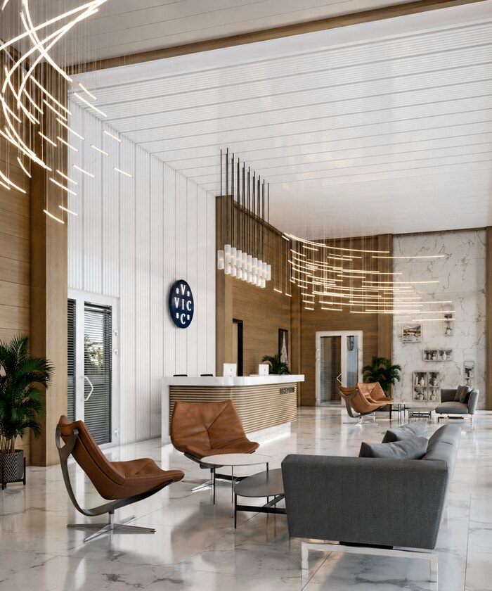 Дизайн офиса для фармацевтической компании VIC - 400 м²