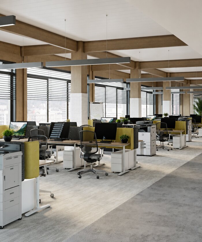 Дизайн офиса для фармацевтической компании VIC - 400 м²