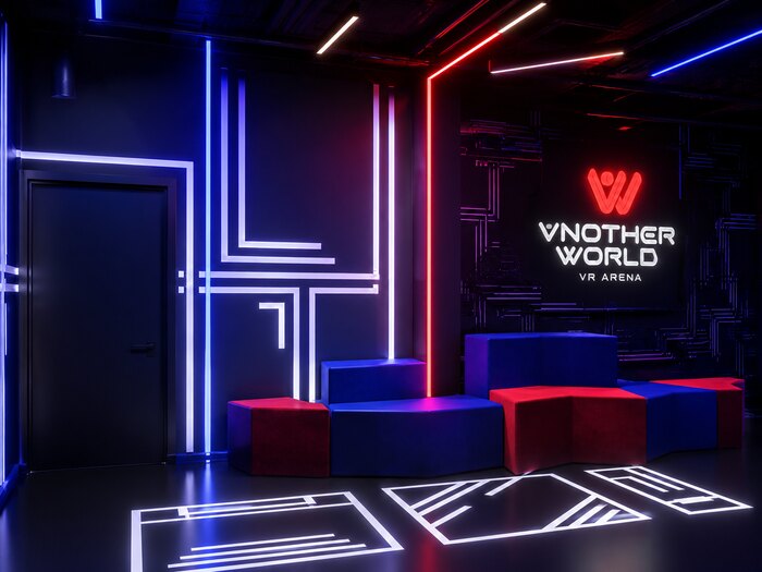 Дизайн парка виртуальной реальности Another World - 106 м²