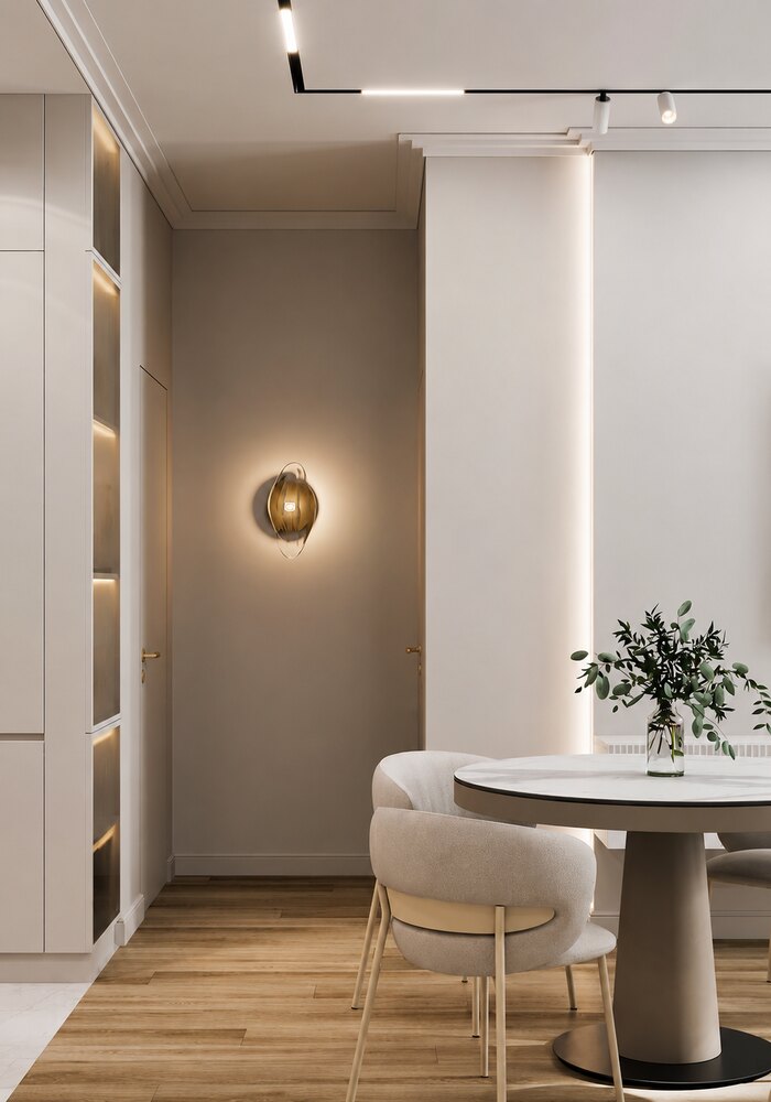 Легкая современная классика в ЖК «Московский, 65» - 58 м²