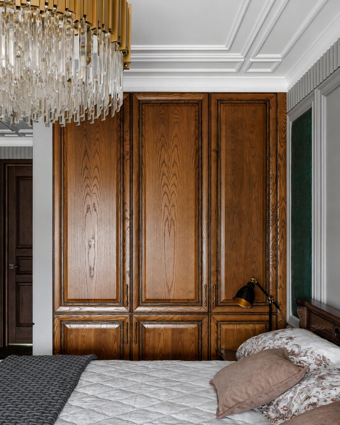 Реализованная квартира в стиле английская классика - 77 м²