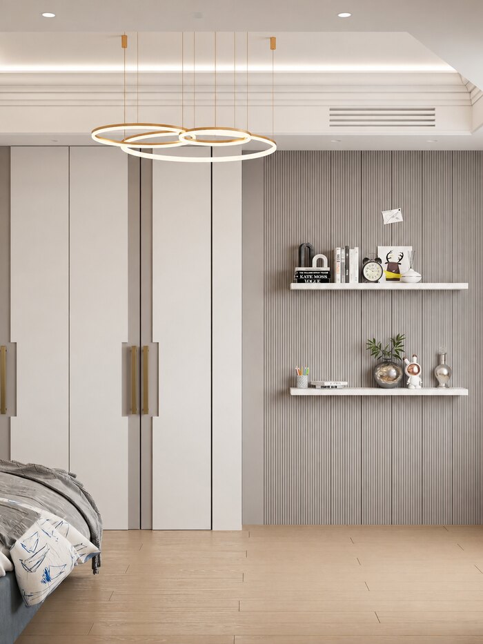 Светлый дизайн интерьера в стиле неоклассика в ЖК «Амо» (Amo) - 147 м²