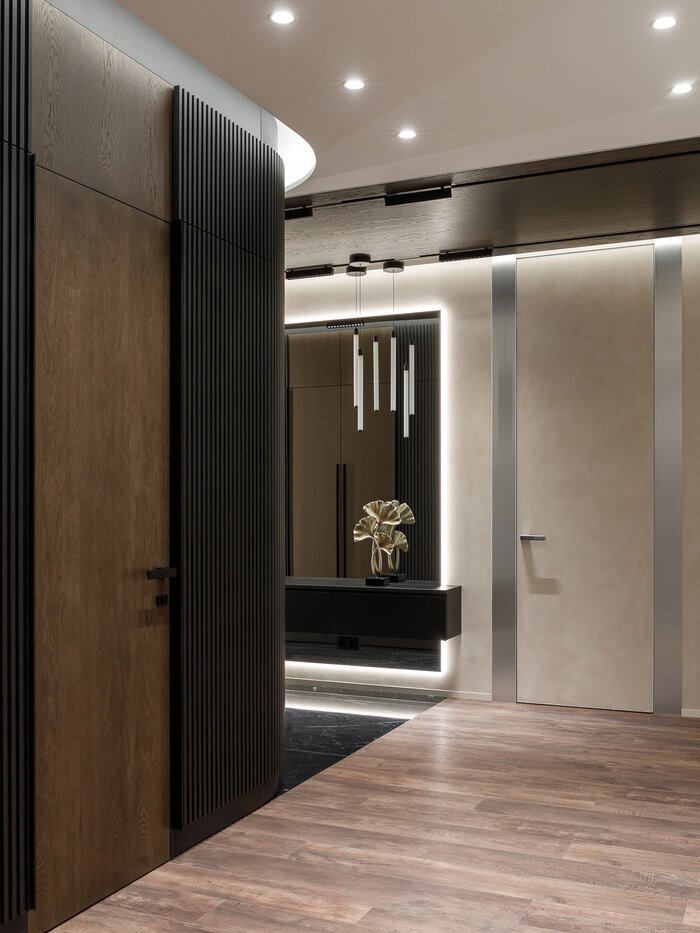 Реализованная квартира в современном стиле на 4-ой Советской - 167 м²