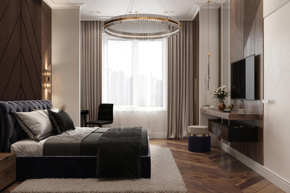 Использование естественного света в спальне