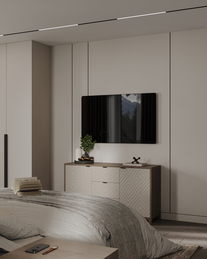 Современный стиль с элементами минимализма в Токсово - 60 м²