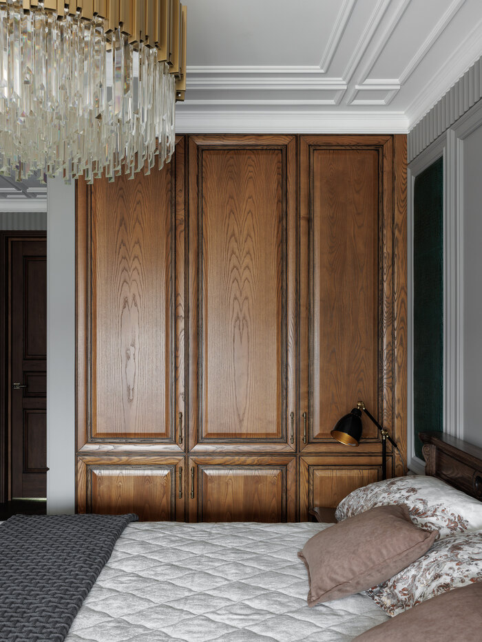 Реализованная квартира в стиле английская классика - 77 м²