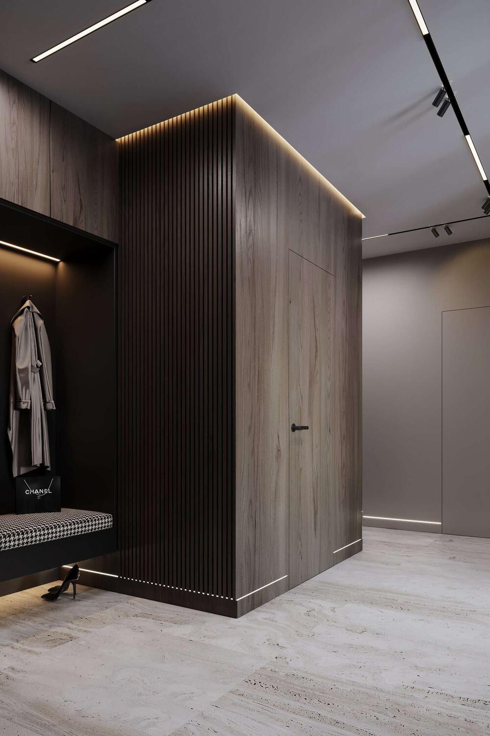 Тонкая игра фактур и освещения