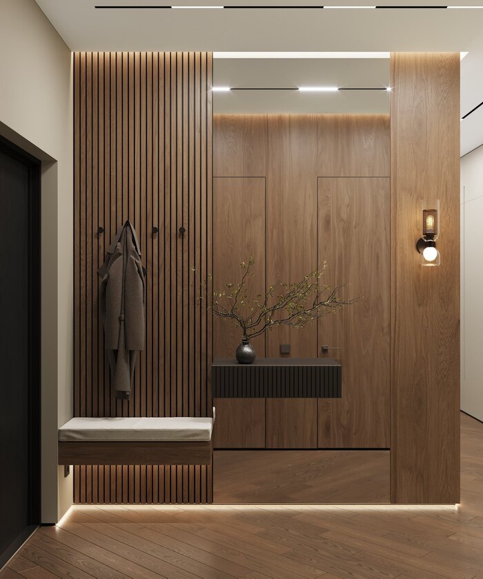 Квартира в современном стиле с элементами минимализма в ЖК «Grand View» - 87 м²