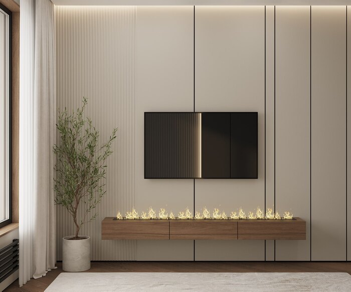 Квартира в современном стиле с элементами минимализма в ЖК «Grand View» - 87 м²