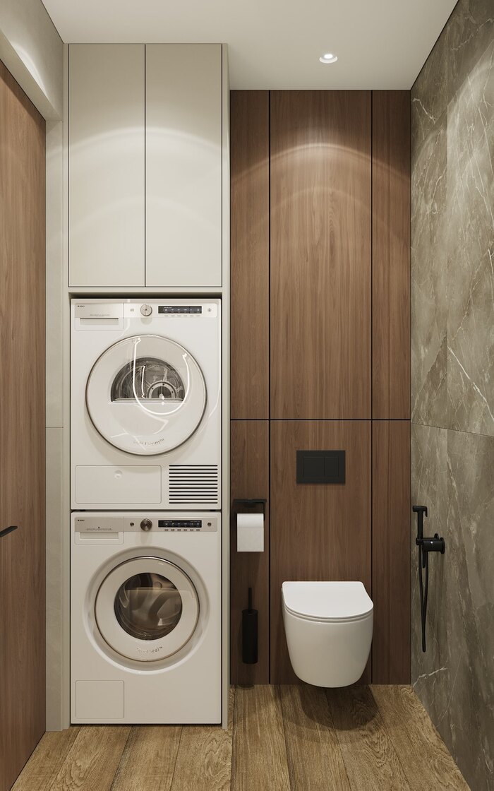 Квартира в современном стиле с элементами минимализма в ЖК «Grand View» - 87 м²