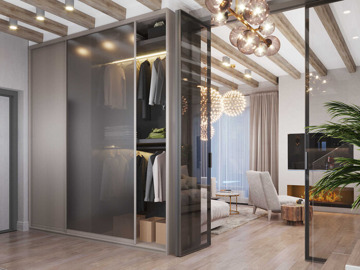 Современное шале в Охта-Парке - 180 м2