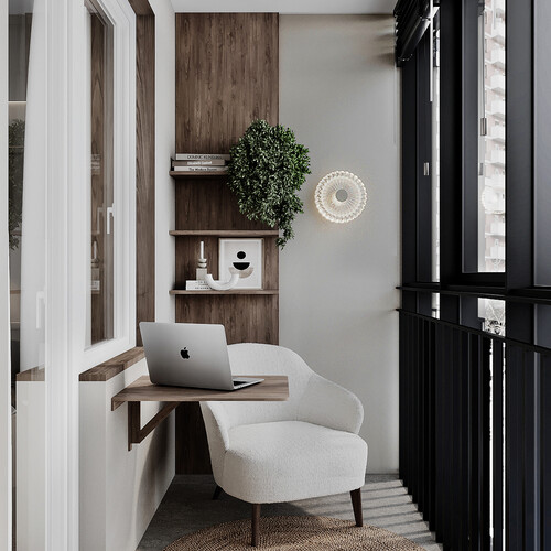 Рабочие зоны (балконы)