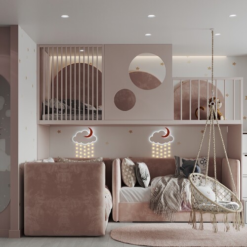 Детская комната девочек