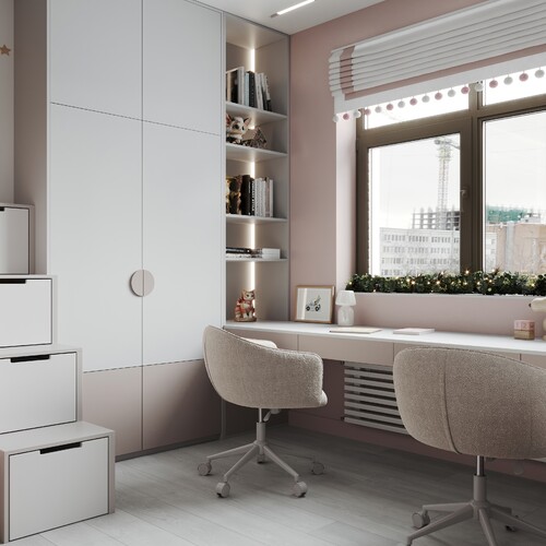 Детская комната девочек