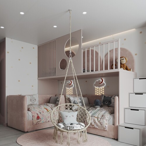 Детская комната девочек