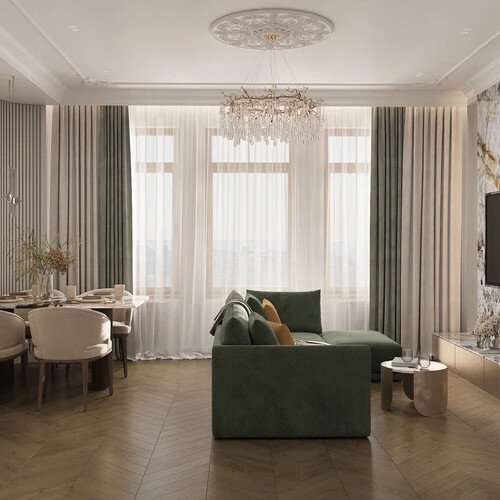 Кухня-гостиная