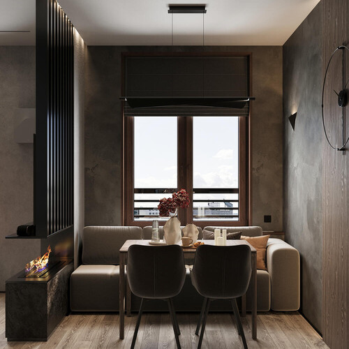 Кухня-гостиная