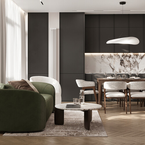 Кухня-гостиная