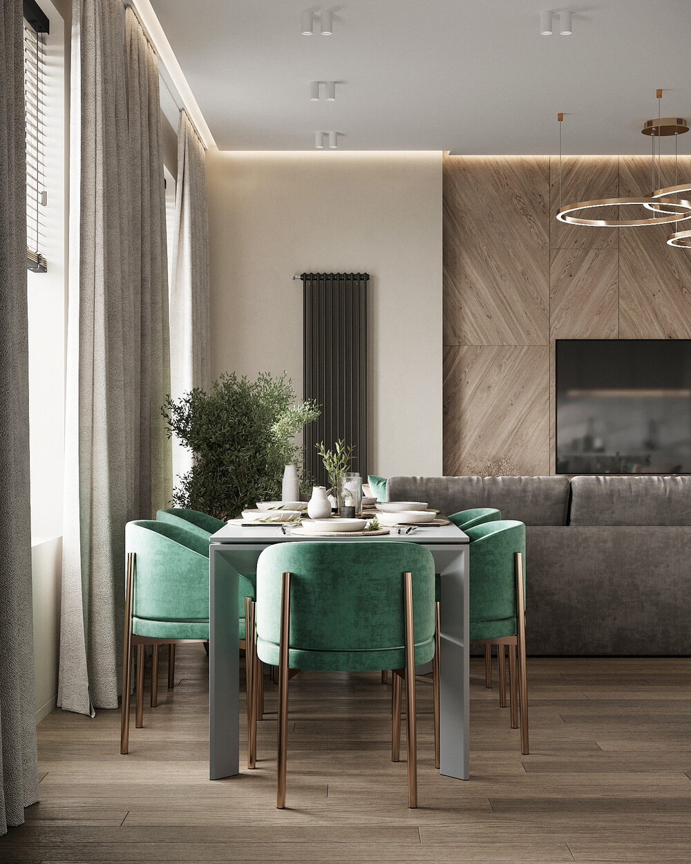 Дизайн-проект квартиры в ЖК «KAZAKOV Grand Loft» в Москве