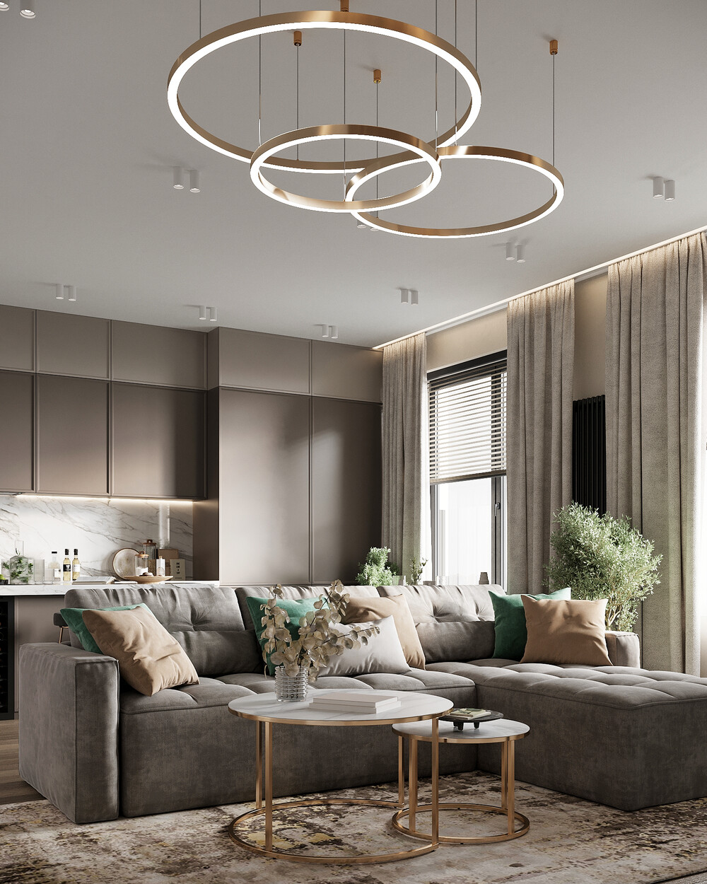 Дизайн-проект квартиры в ЖК «KAZAKOV Grand Loft» в Москве