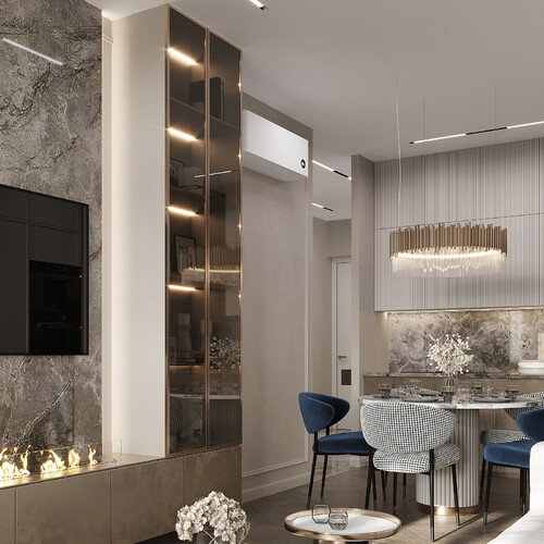 Кухня-гостиная