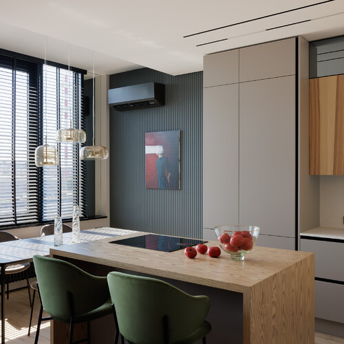 Кухня-гостиная