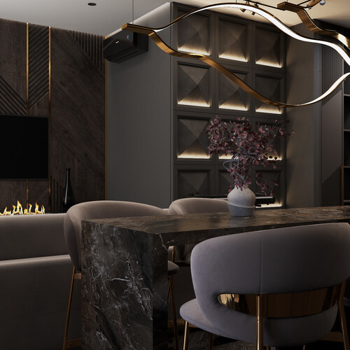 Кухня-гостиная