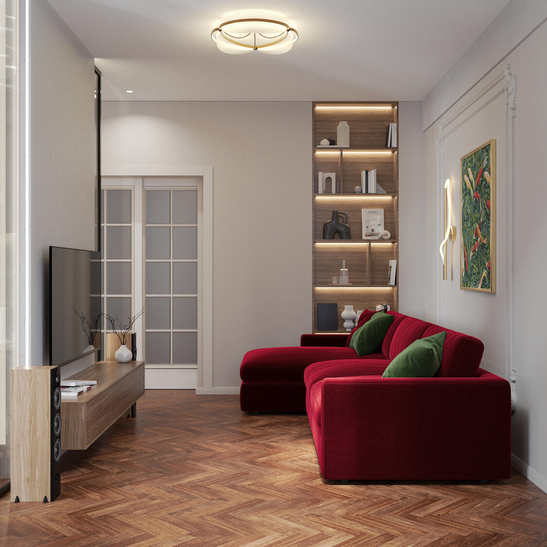 ДИЗАЙН ИНТЕРЬЕРА КВАРТИРЫ